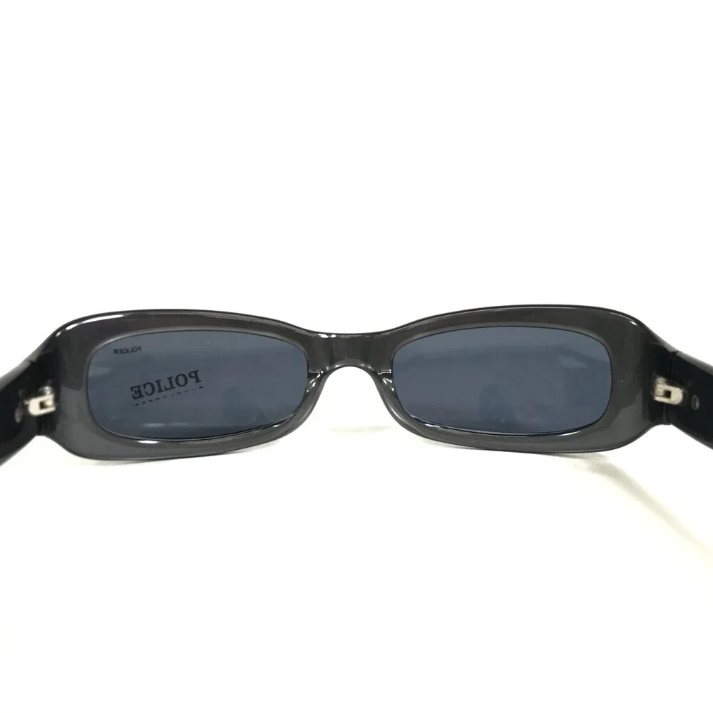 Police Sunglasses Frames MOD.1354 52 COL.704 Gray Rectangular with Blue Lenses